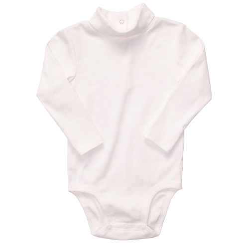 [흠집상품 231a023]Carter&#039;s Turtleneck Bodysuit-White(3M-오염)